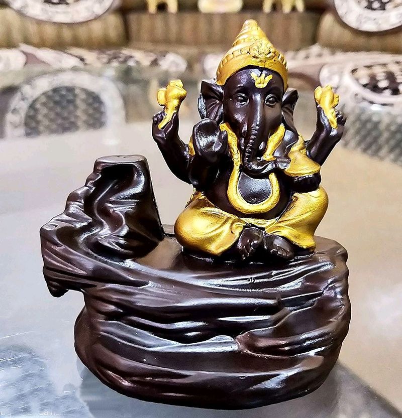 Ganesha Chaturthi Special decor piece with smoky w