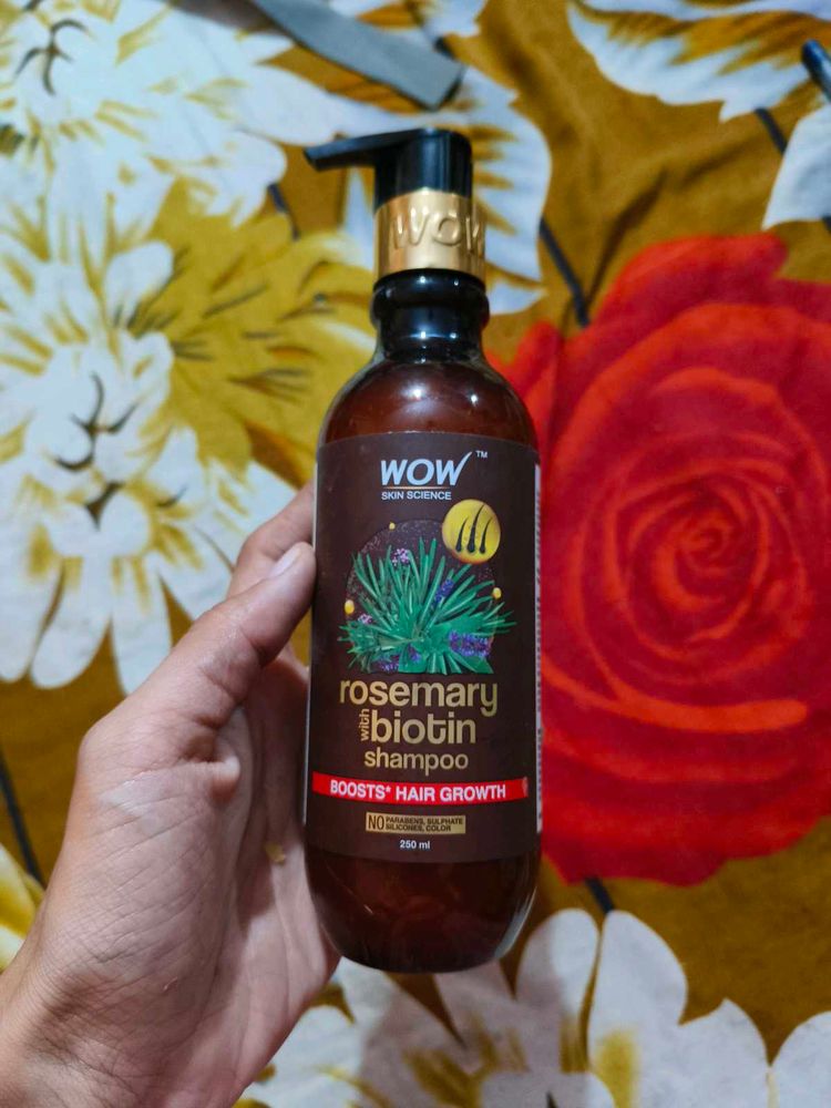 WOW Rosmerry with Biotin Shampoo