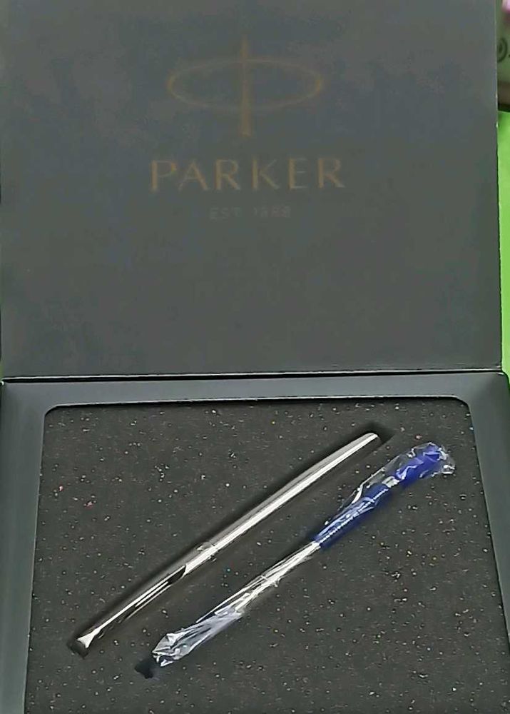 Parker Frontier Stainless Steel Roller Ball Pen