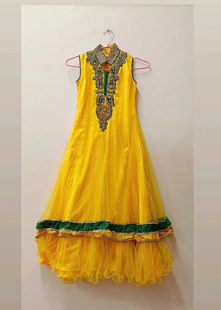 Elegant Yellow dress