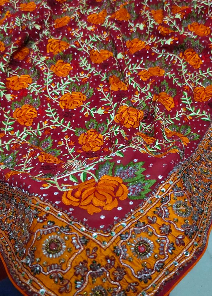 expansive 🔥 full thread 🧵 work saree 😍