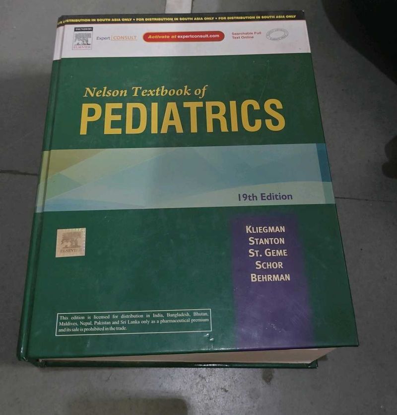 Nelson Textbook of Pediatrics
