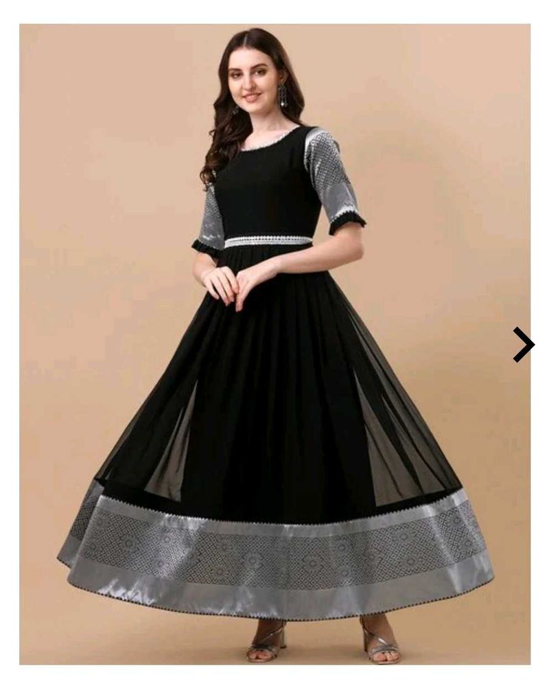 Black Ethnic Gown