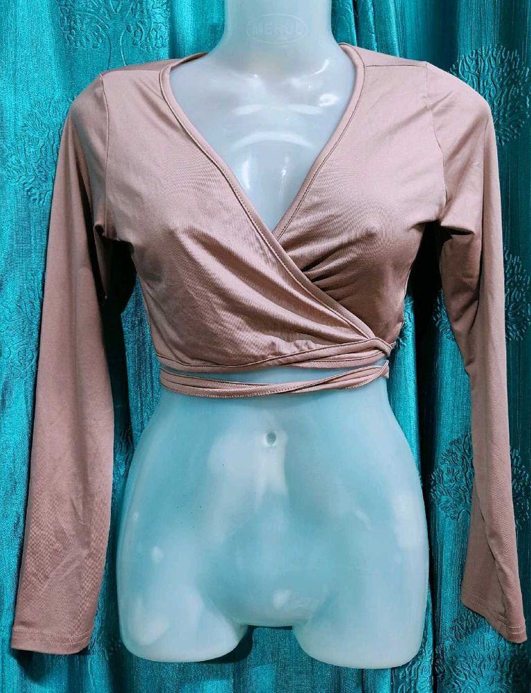 Crossover Long Sleeve Top