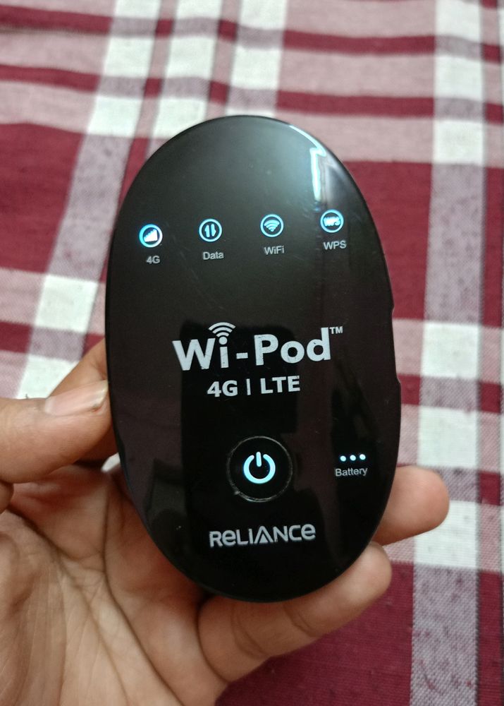 Reliance Wifi Pod 4g Lte