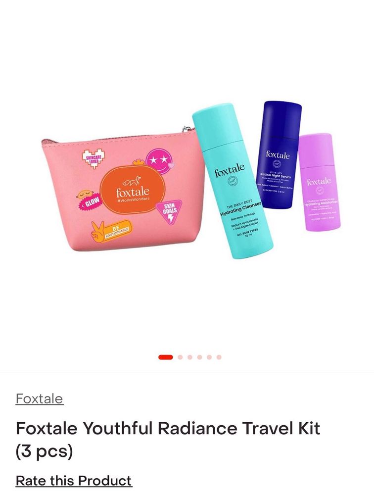 Foxtale Travel Kit (3pcs)