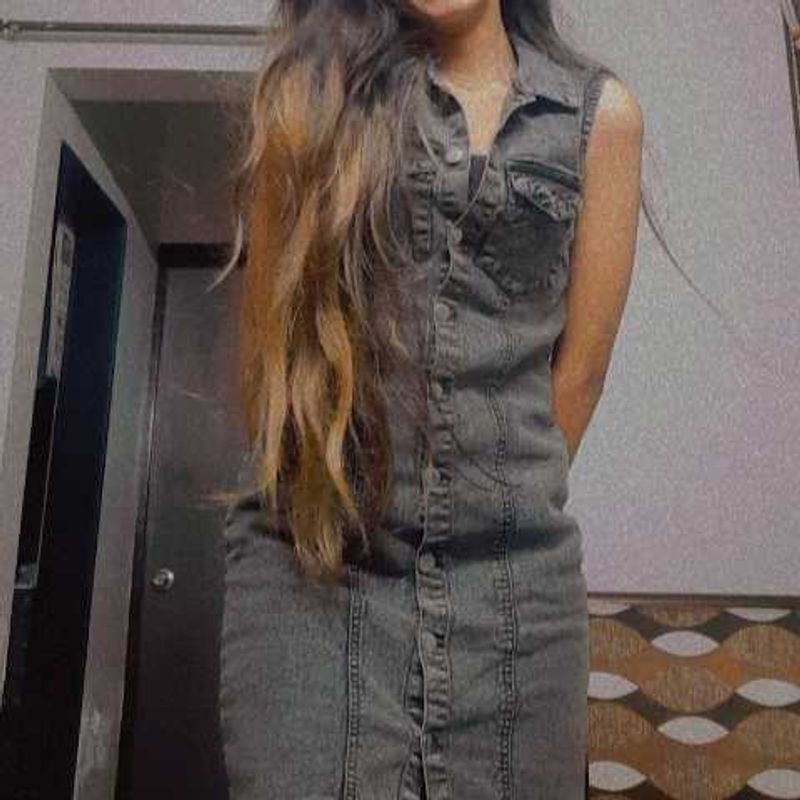 Denim Shirt Dress Negotiable