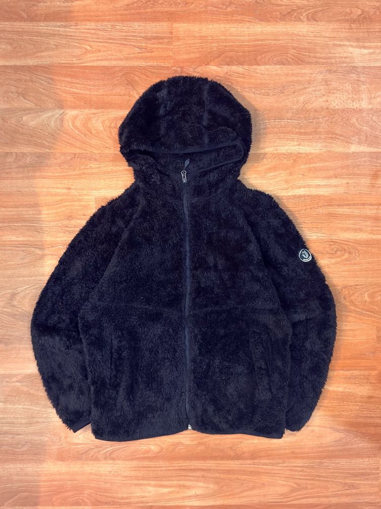 Cozy Black Fleece Hoodie