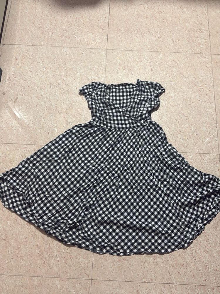 Gingham Dress