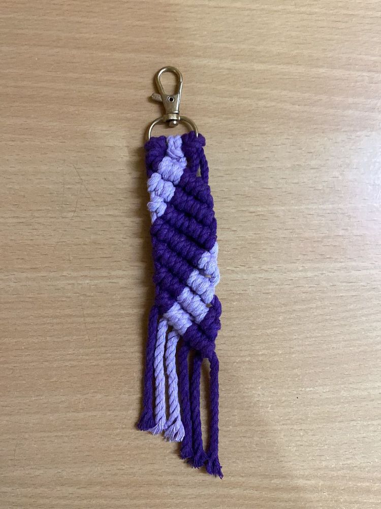Handmade Macrame Keychain