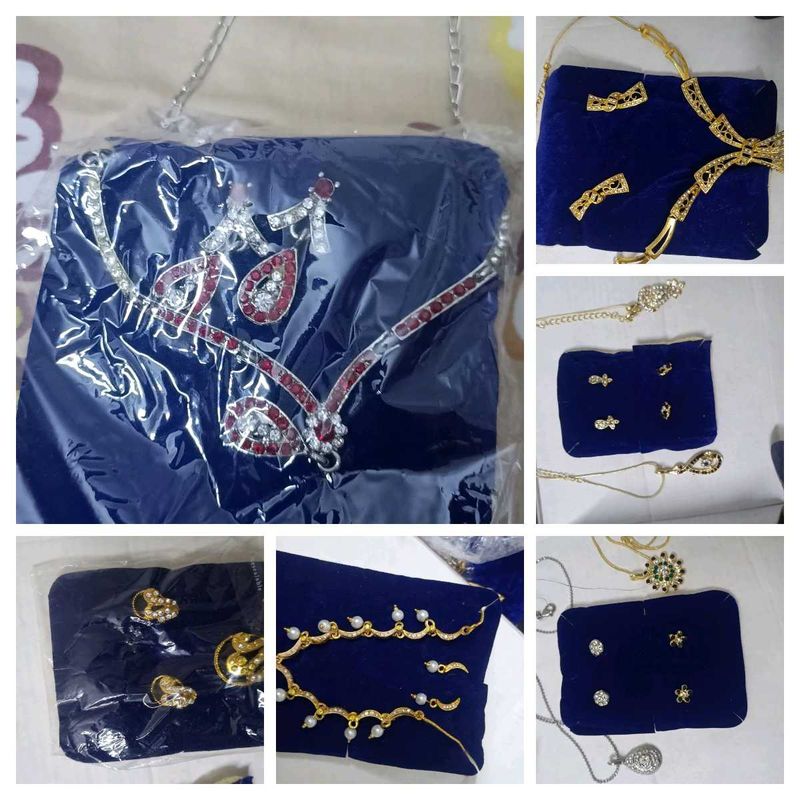 Combo Of 11 Necklace And Pendant Set
