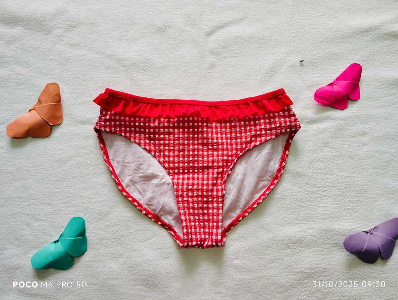 Red Checkered Panties