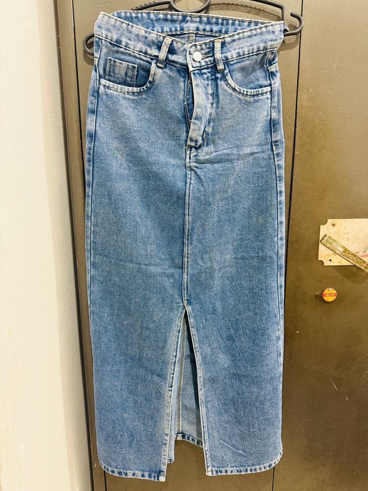 Denim Skirt
