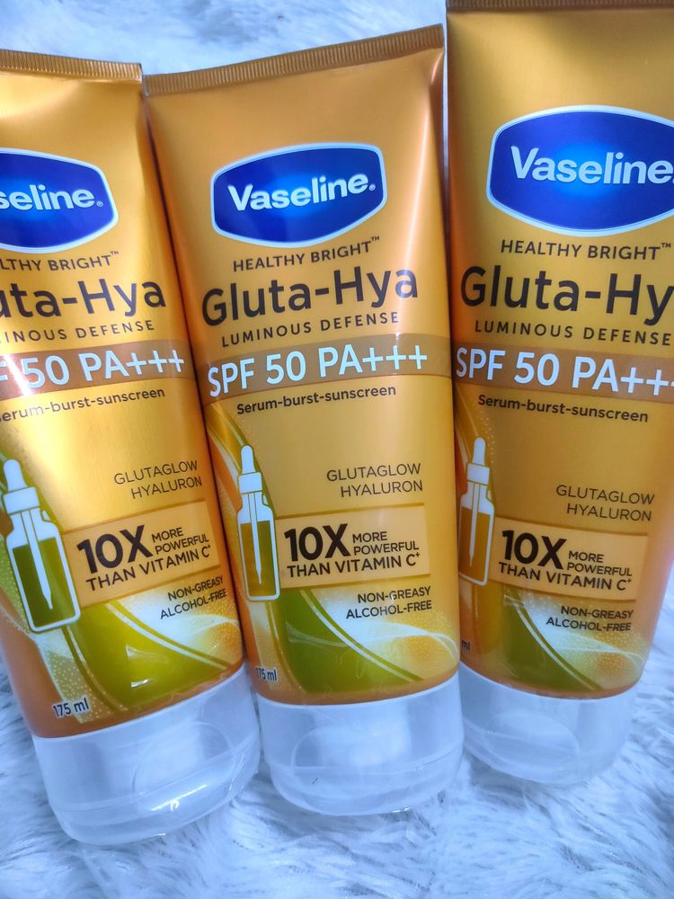 Vaseline SPF 50 PA+++ Serum-brust-Sunscreen