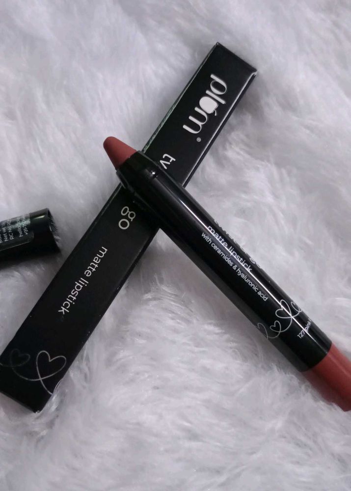 Plum Matte Lip Crayon