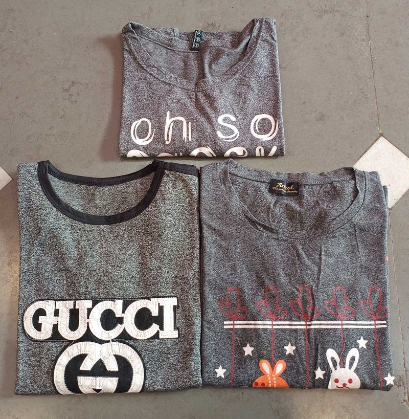 T-Shirts (Pack of 3)