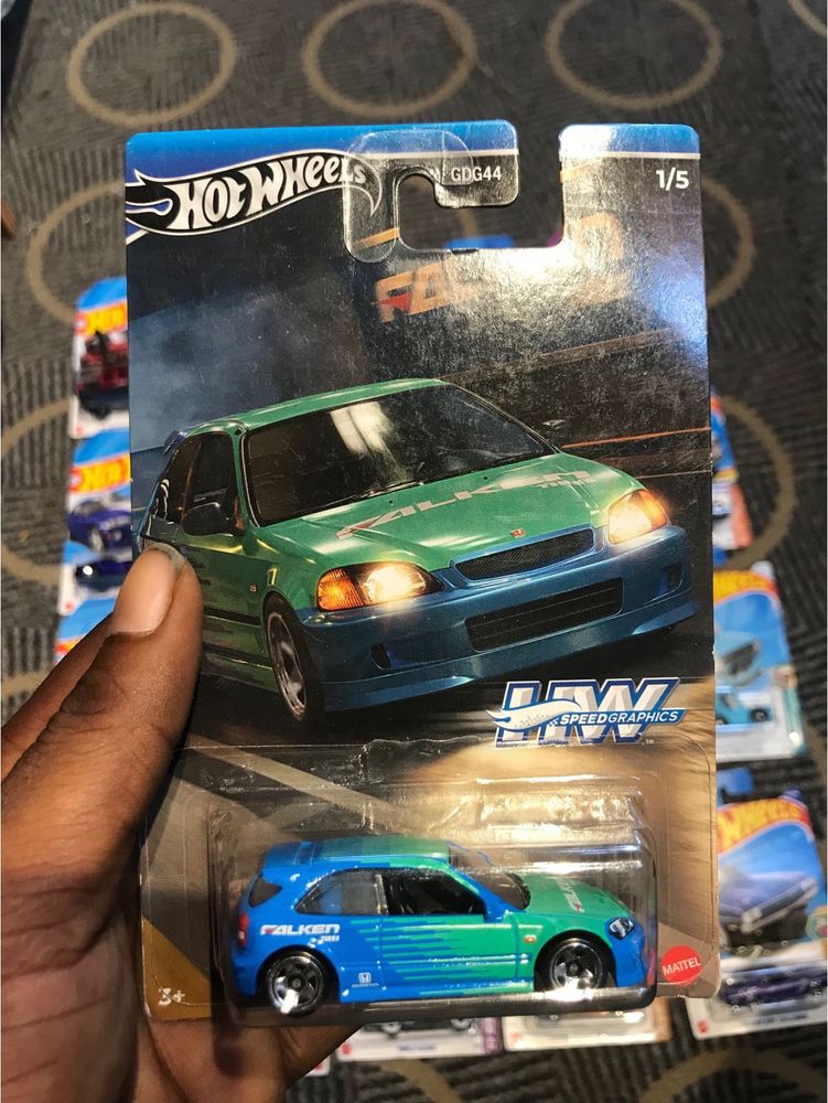 Hot Wheels Siver Series Speed Graphics