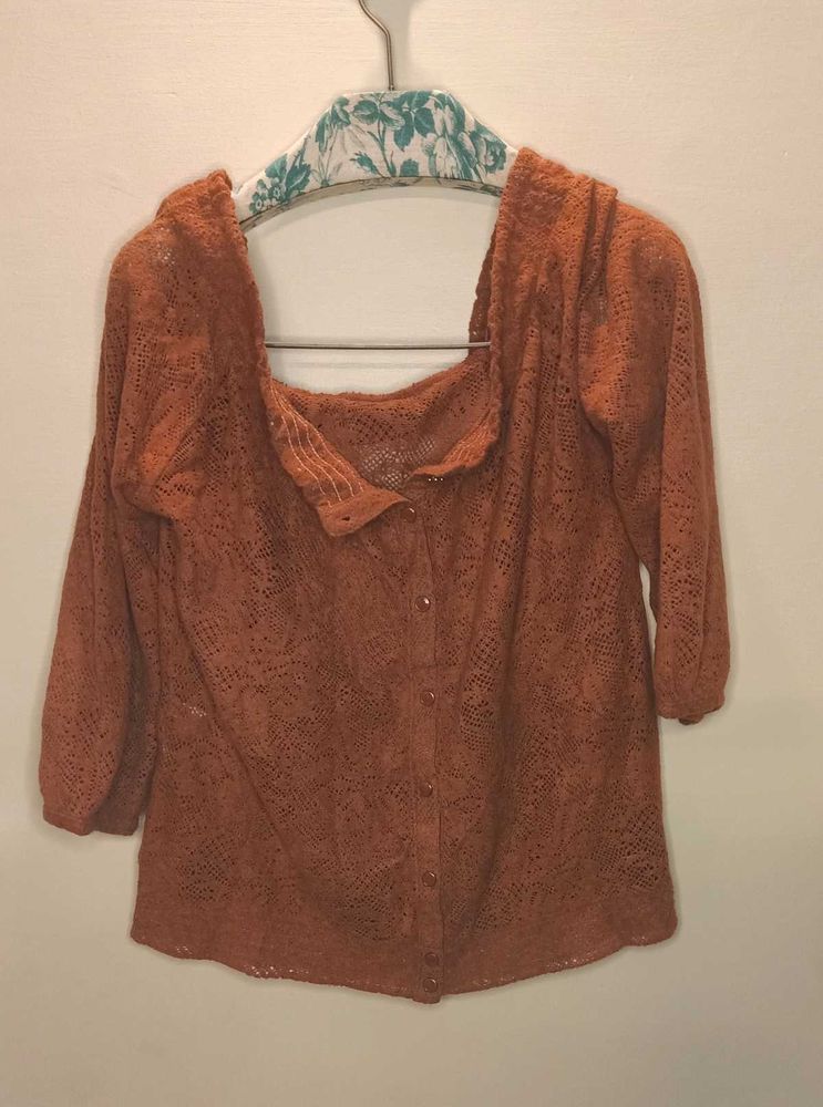Lace Detail Top