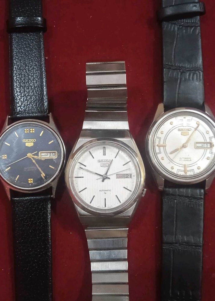 Combo 3 Seiko Automatic ( Fixed Price ✅✅)