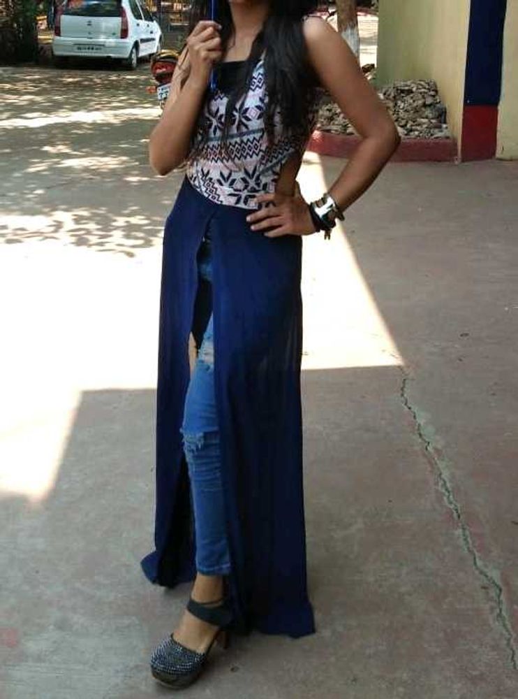 Western Dress 😍💙🖤