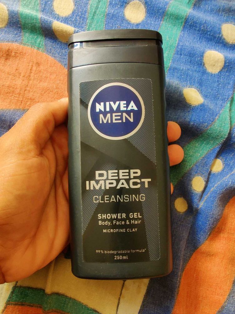 Nivea Men Deep Impact Shower Gel