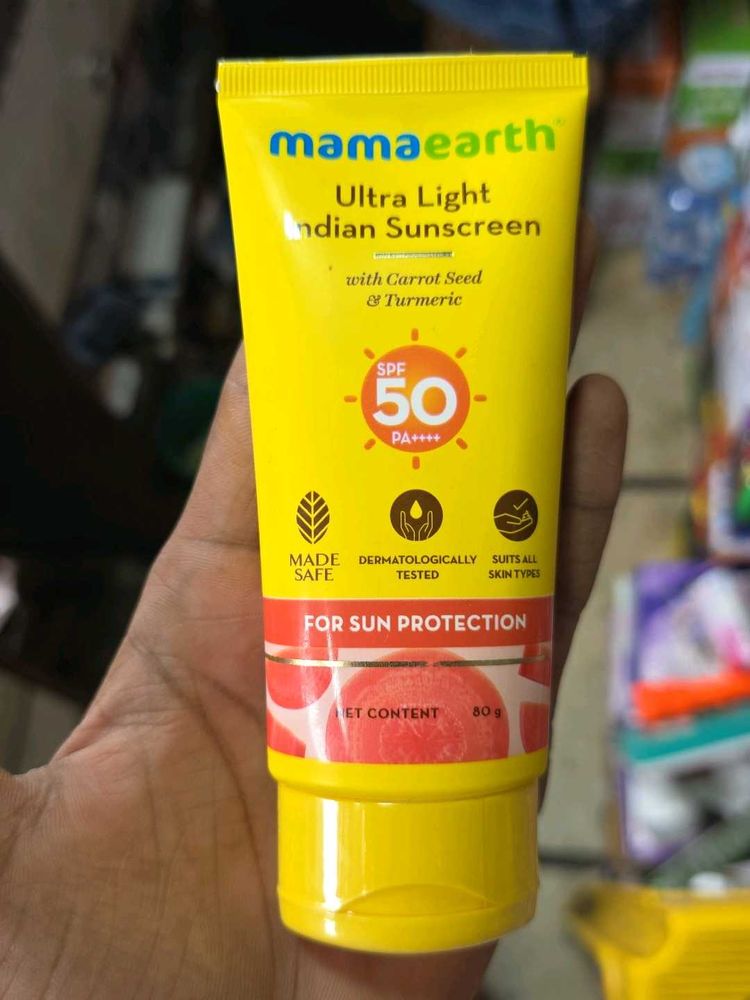 Mamaearth Ultra Light Sunscreen SPF 50