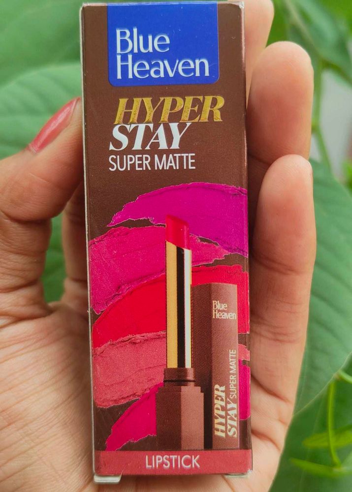 Blue Heaven Hyper Stay Lipstick -BAKED BROWN🤎🤎