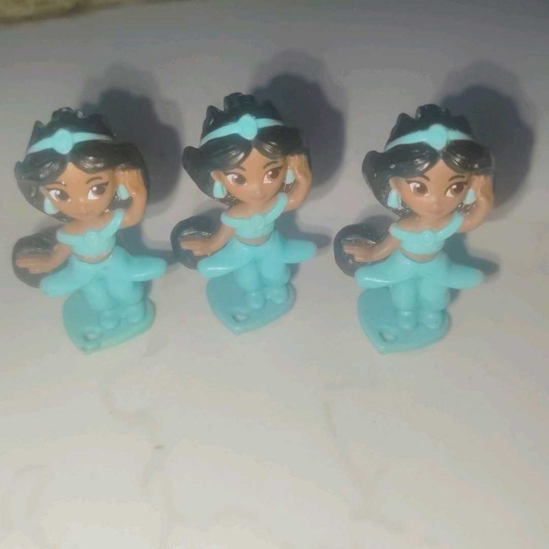 Disney Princess Jasmine Figures (Set of 3)