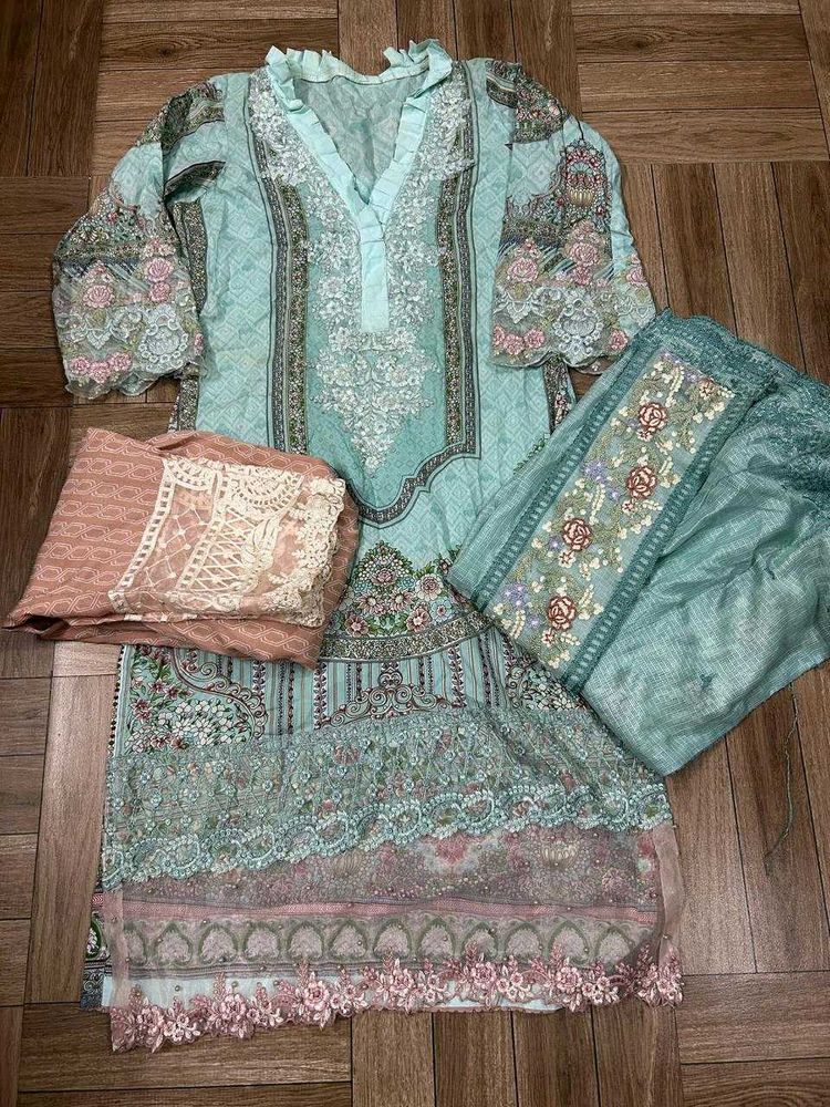 Elegant Embroidered Kurta Set