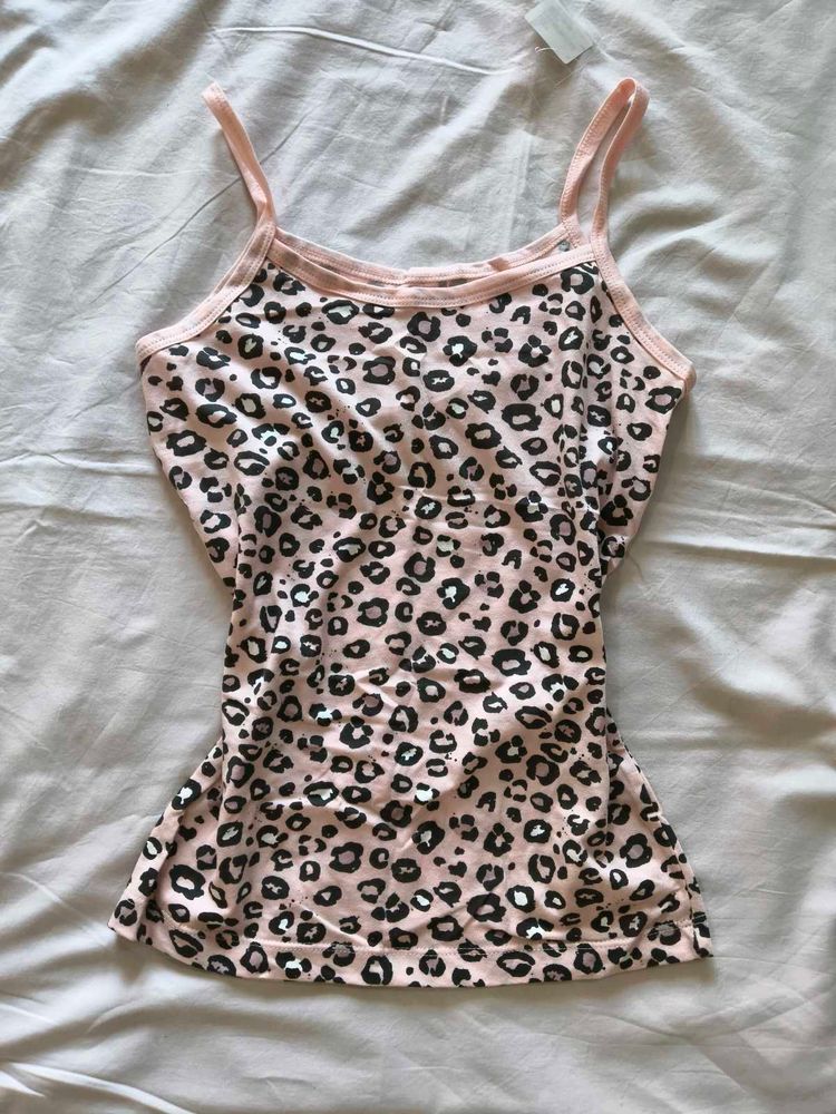 SOLD 🚫.                       Y2k leopard camisol