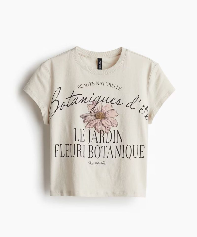 BEIGE H&amp;M BABY TEE