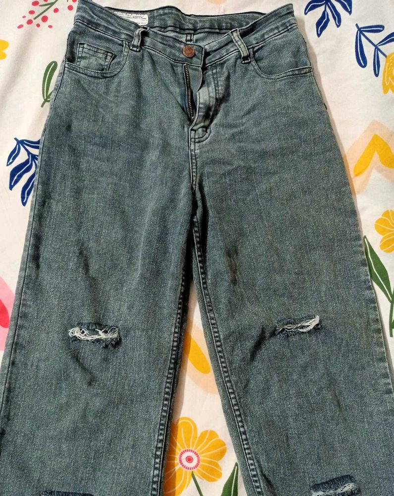 Grey Denim Jean
