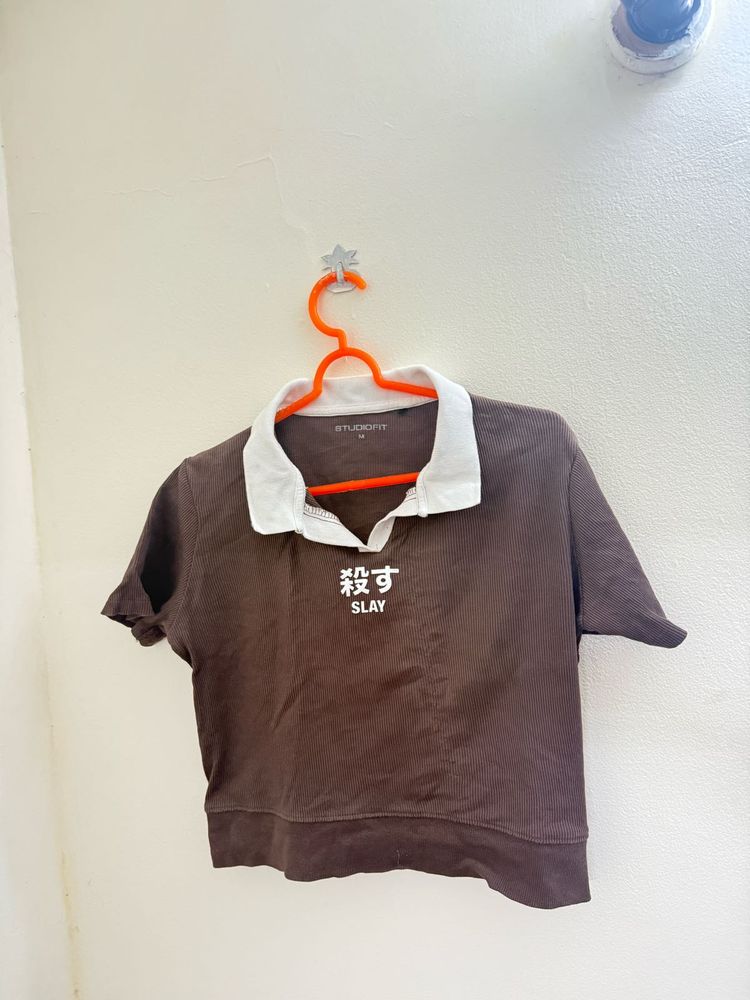 Brown Graphic Tee