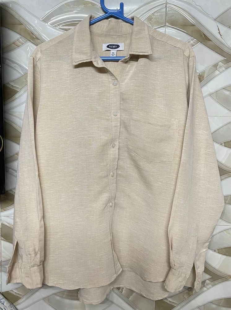 (on Sale)Unisex Beige Shirt