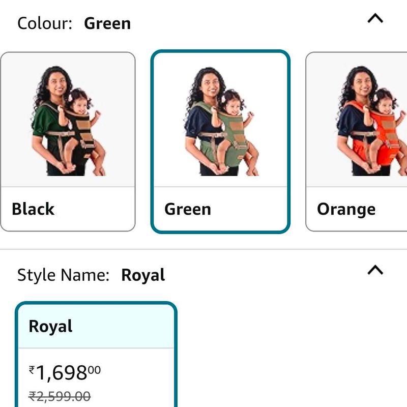 Like New Luvlap Baby Carrier