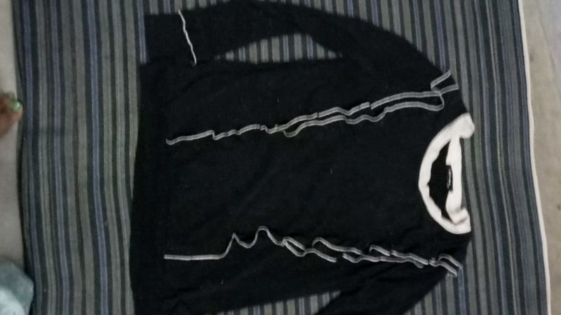 Black Long Sleeve Top