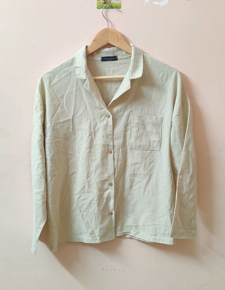 Korean Blazer Button Up Top