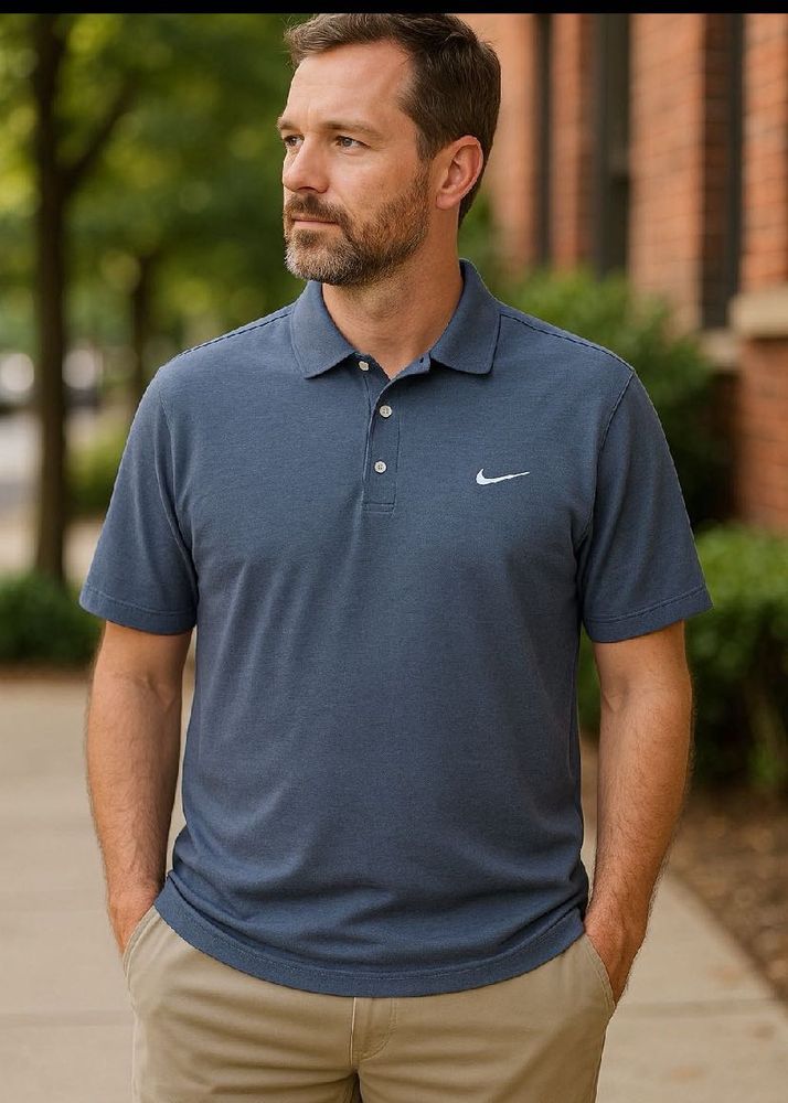 Nike Polo Tshirt Blue