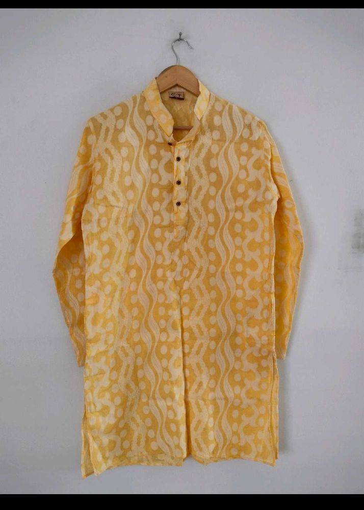 Cotton Banarsi Mens Kurta