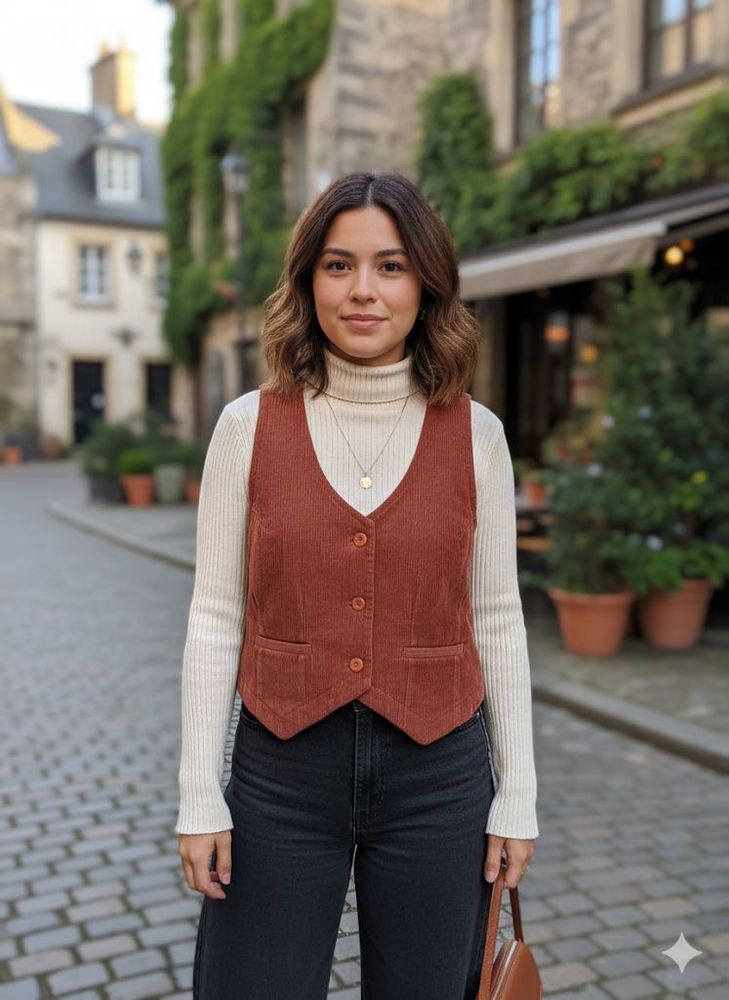 Vintage Corduroy Vest
