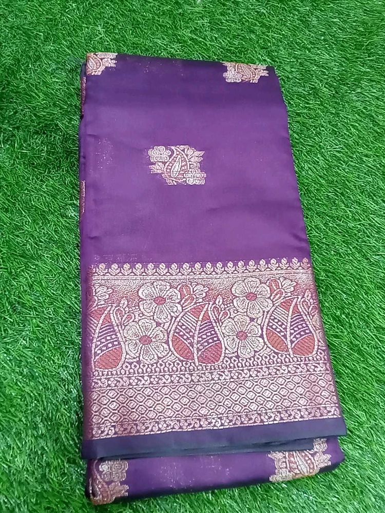 Elegant Purple Saree