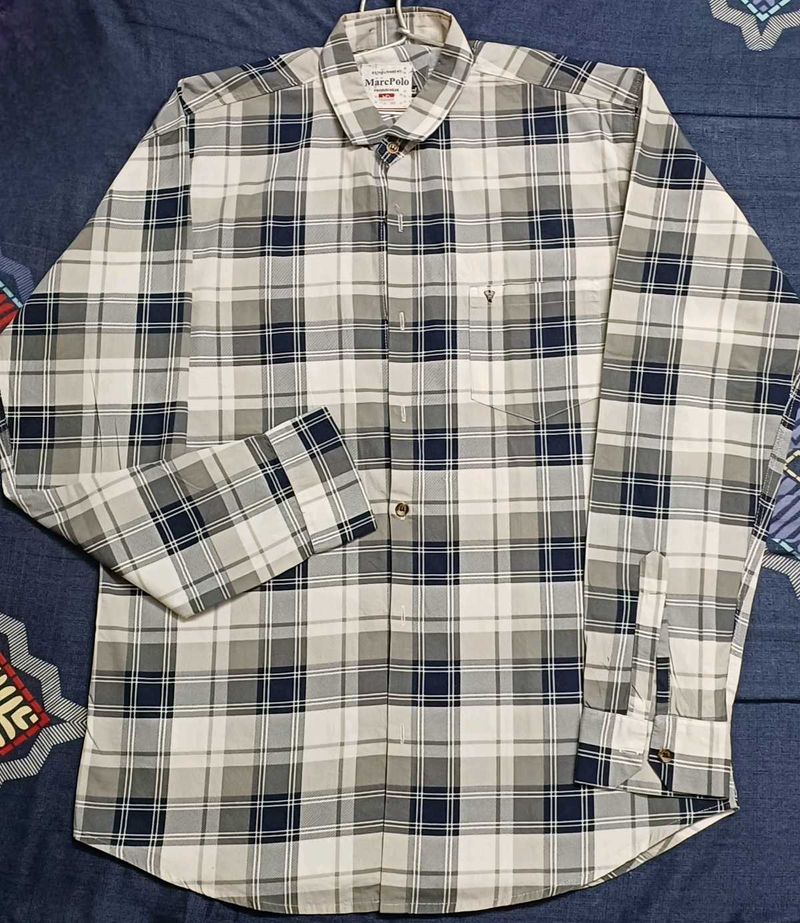 Men&#39;s Marc Polo Checkered Shirt