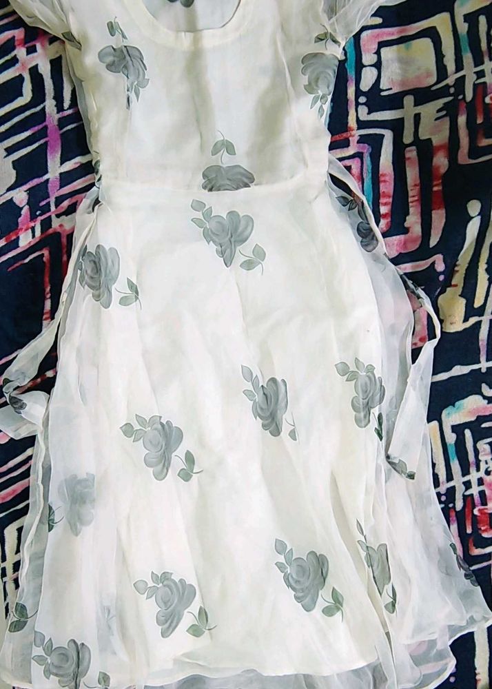 Floral Chiffon Dress