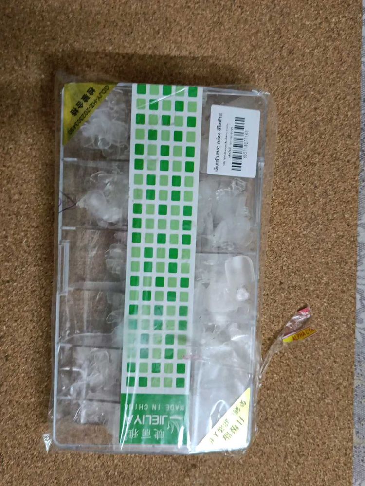 Acrylic  Artificial Nails Box With Glue