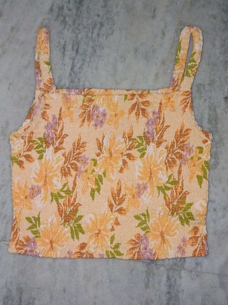 Floral Summerish Tank Top💛