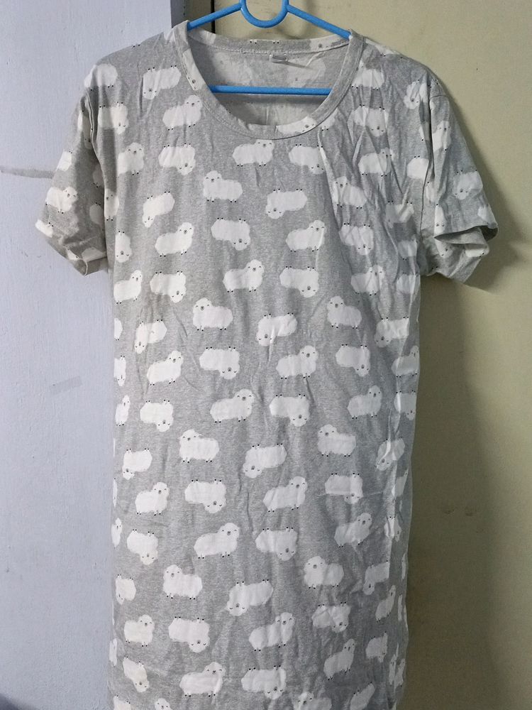 Casual T-shirt With Prints