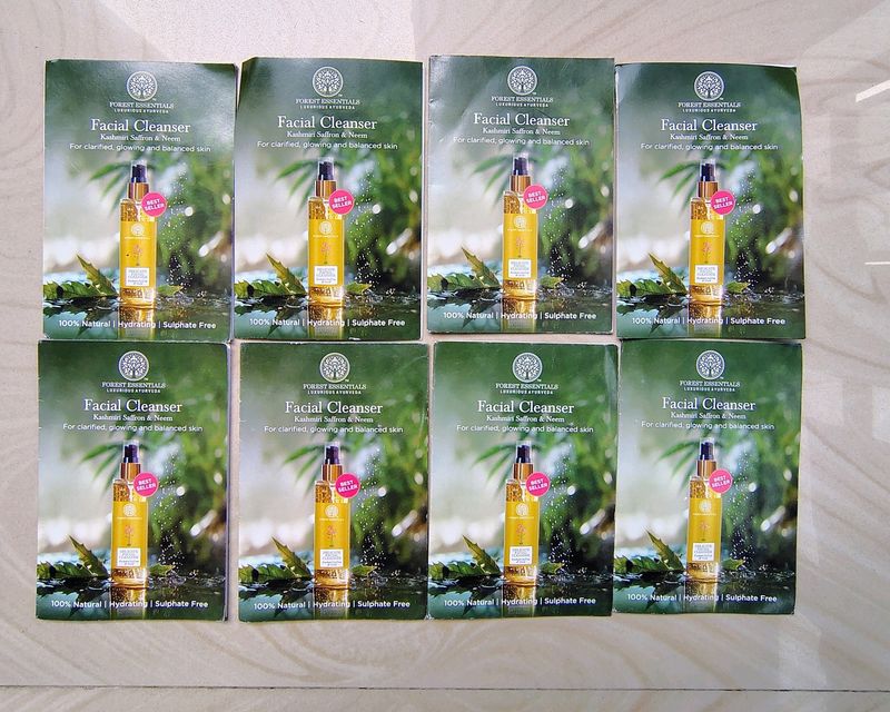 Pack Of 8 Forest Essential Facial Cleanser