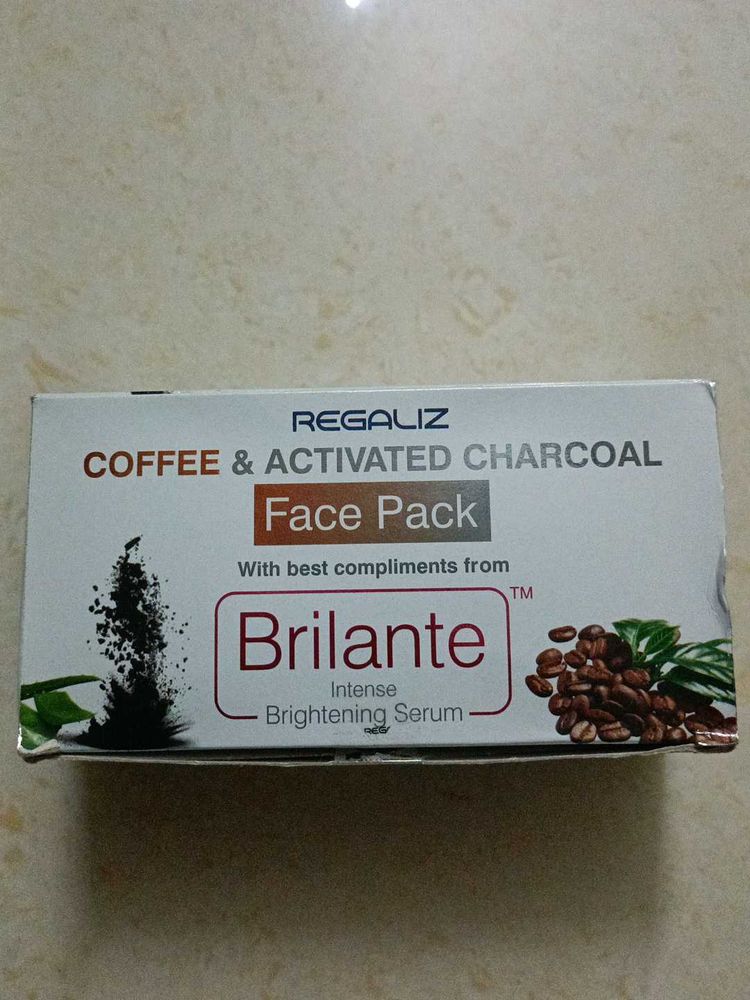 Cofee &amp; Activated Charcoal Face Pack( 2 Pieces )