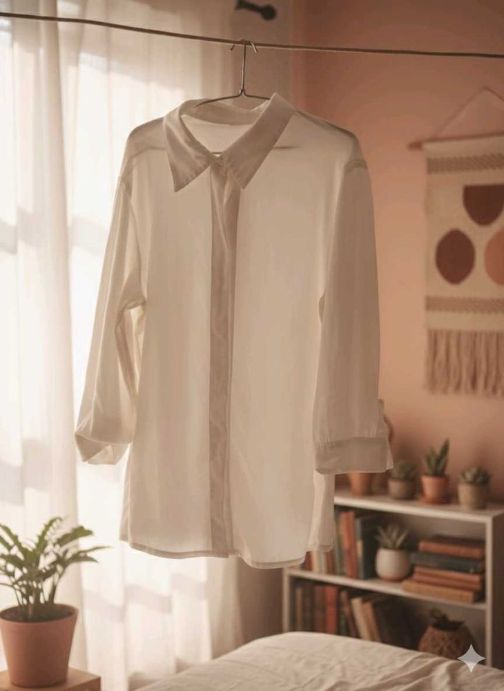 White Oversized Shirt