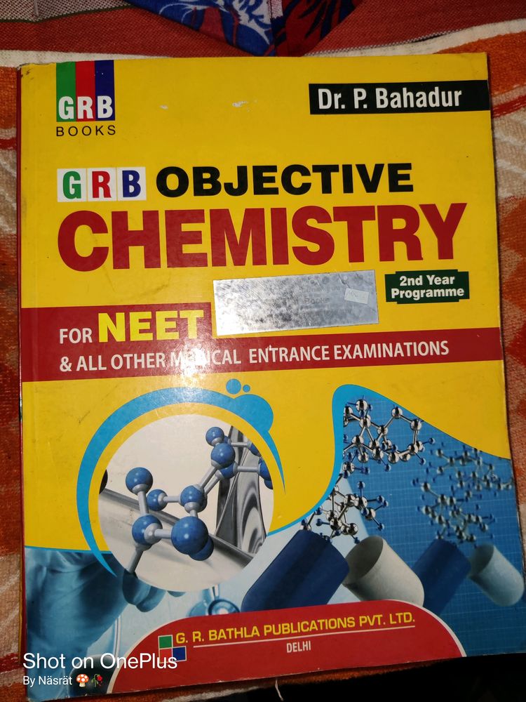 2 Set Combo Grb Objective Chemistry 2nd Year